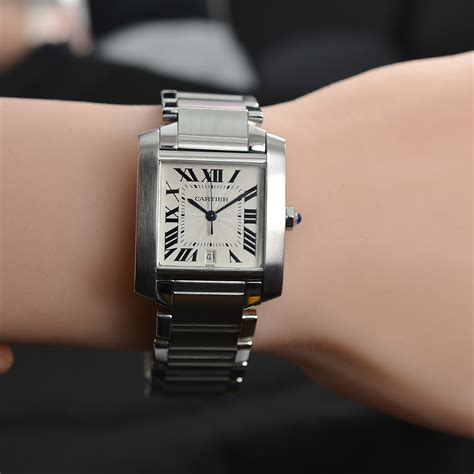 cartier watch tank francaise|cartier tank française watch online.